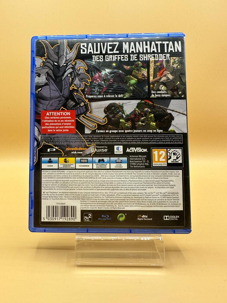 Teenage Mutant Ninja Turtles - Des Mutants À Manhattan PS4 , occasion