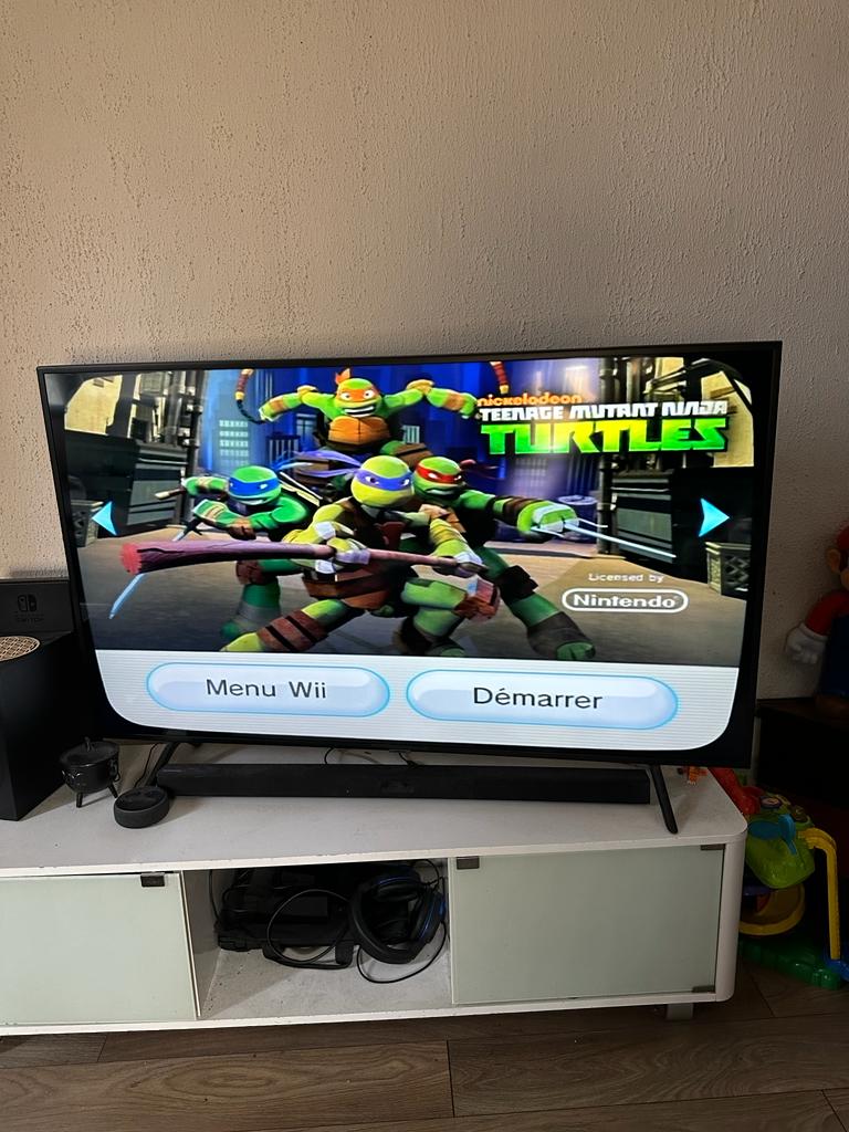 Teenage Mutant Ninja Turtles Wii , occasion