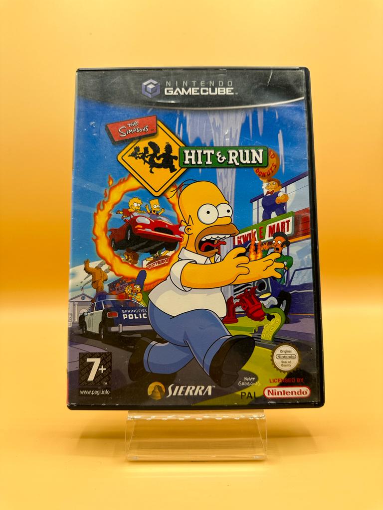 The Simpsons Hit & Run Gamecube , occasion Complet (Notice abimée)