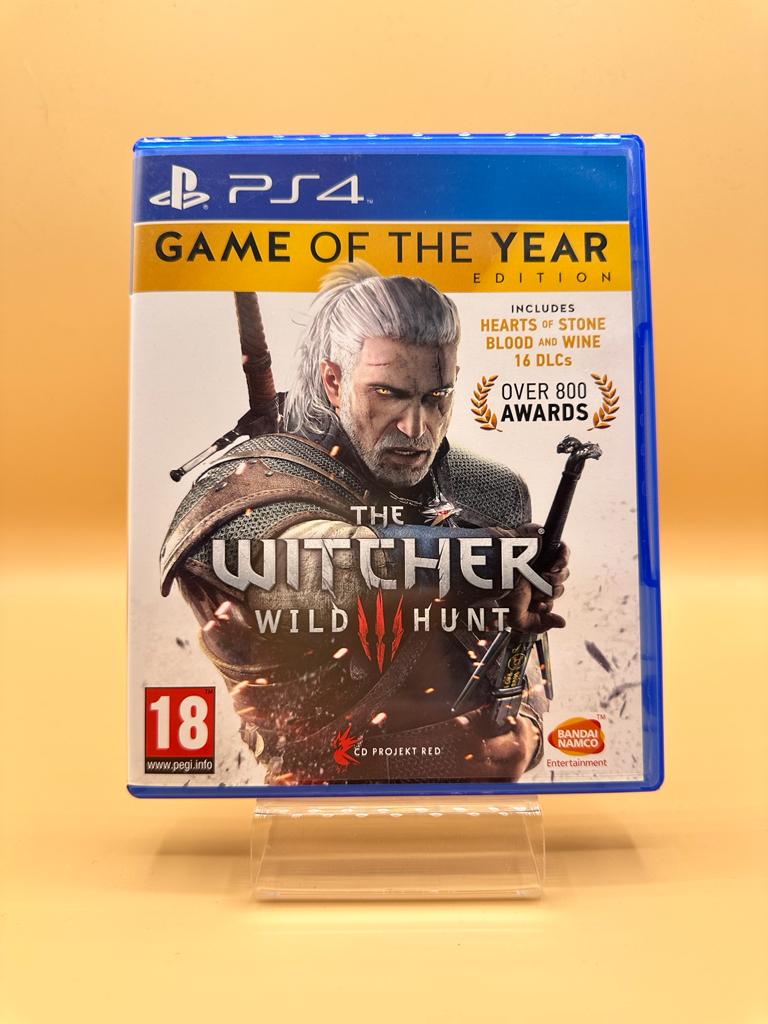 The Witcher 3 - Wild Hunt - Game Of The Year PS4 , occasion Complet boite Uk