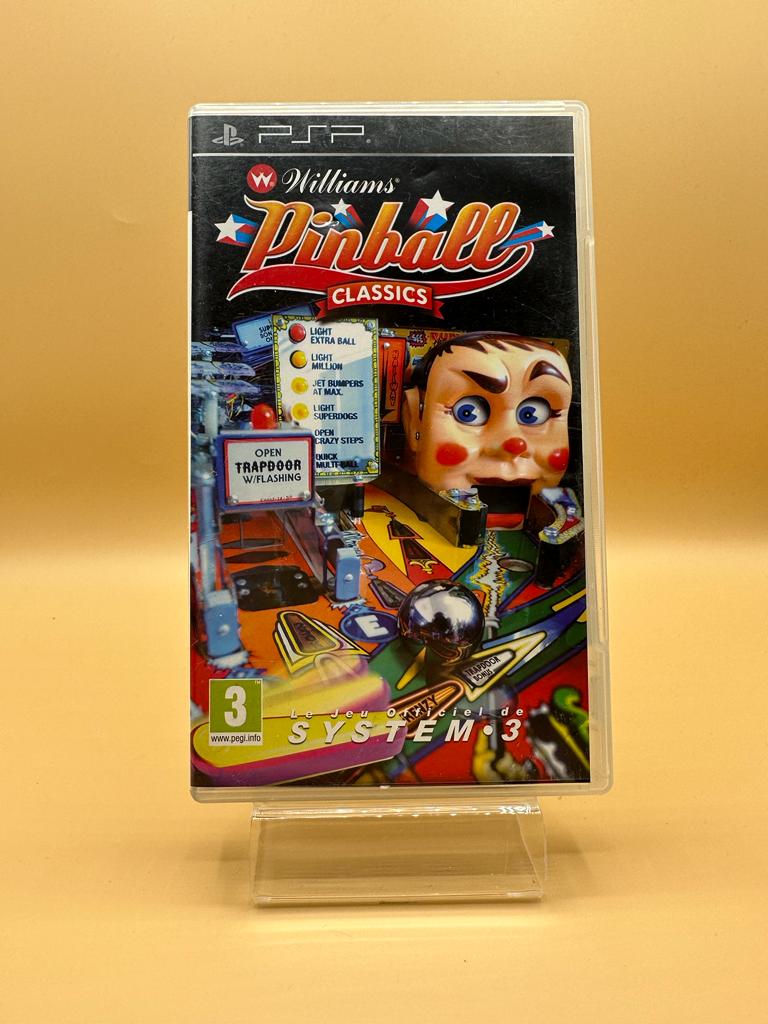 Williams Pinball Classics PSP , occasion Complet