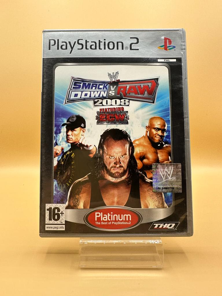 Wwe Smackdown Vs. Raw 2008 PS2 , occasion Complet
