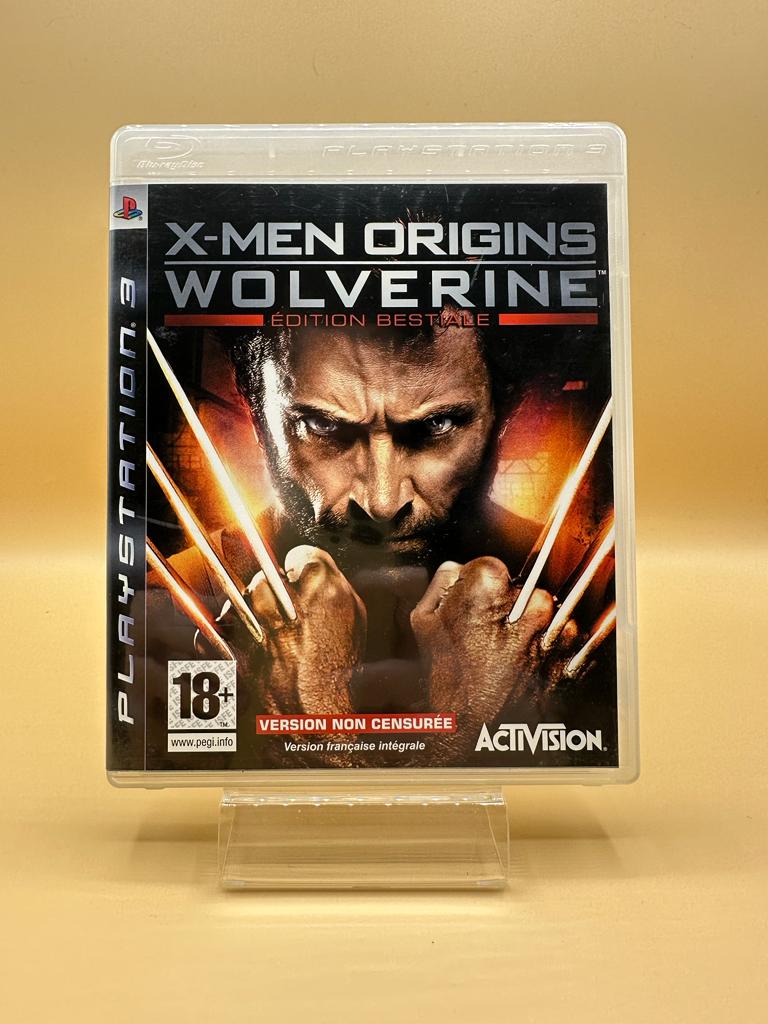 X-Men Origins Wolverine PS3 Edition Bestiale non censuré , occasion Complet