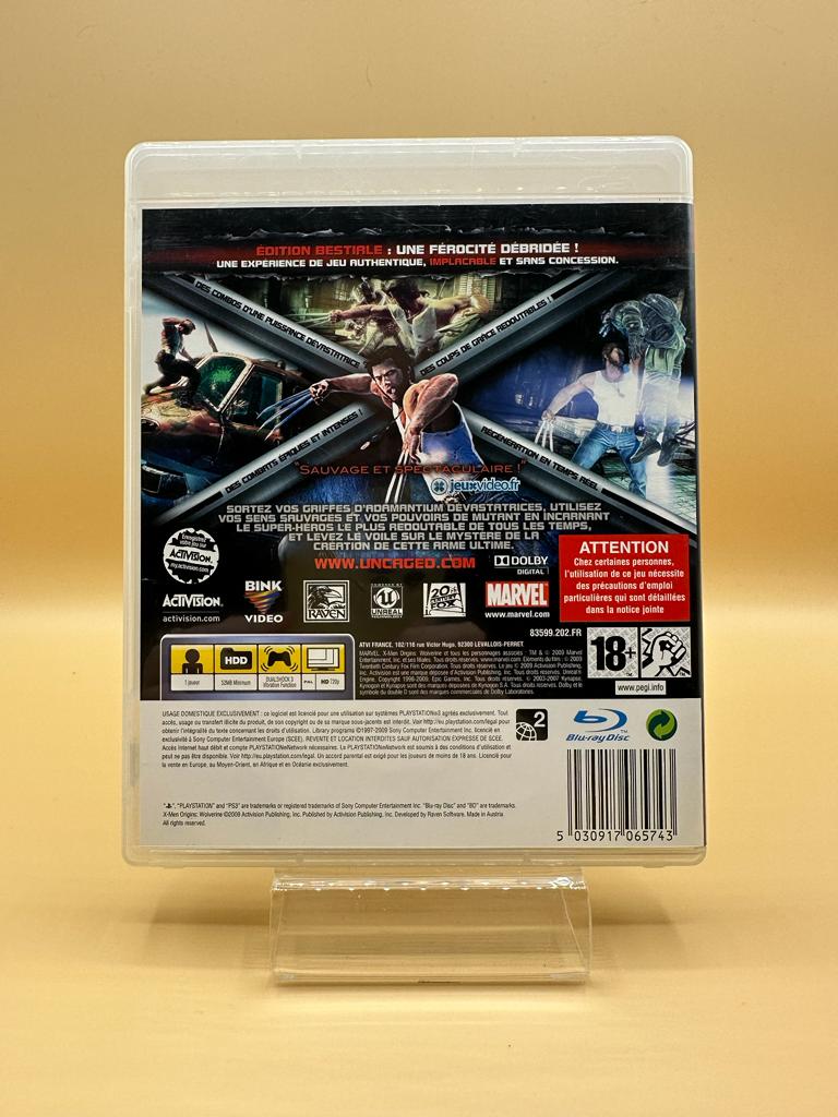 X-Men Origins Wolverine PS3 Edition Bestiale non censuré , occasion