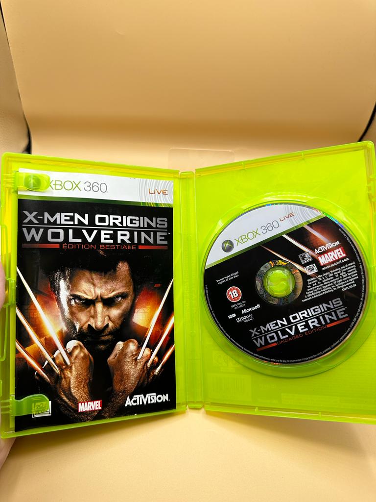 X-Men Origins : Wolverine Xbox 360 , occasion