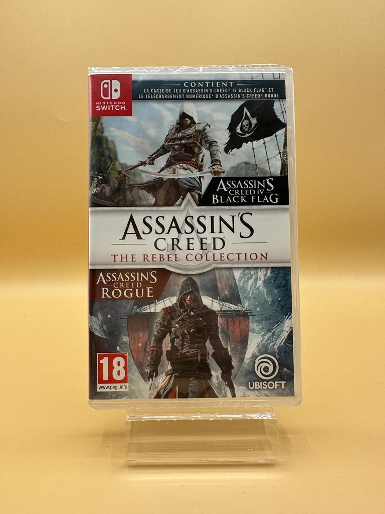 Assassin's Creed : The Rebel Collection (Black Flag + Rogue) Switch , occasion Sous Blister
